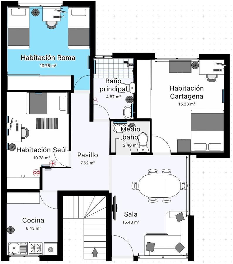 Habitacion Roma Apartment Ciudad de México Exterior foto